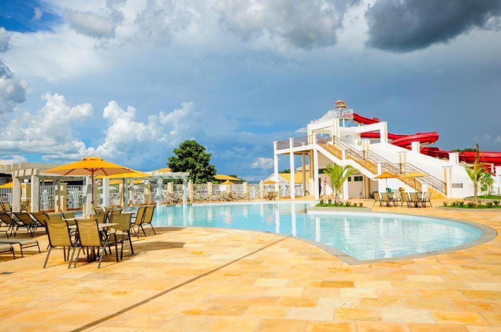 Lacqua Diroma Oficial - Diroma Acqua Park Incluido - Com Roupa De Cama E Banho Caldas Novas Exterior photo