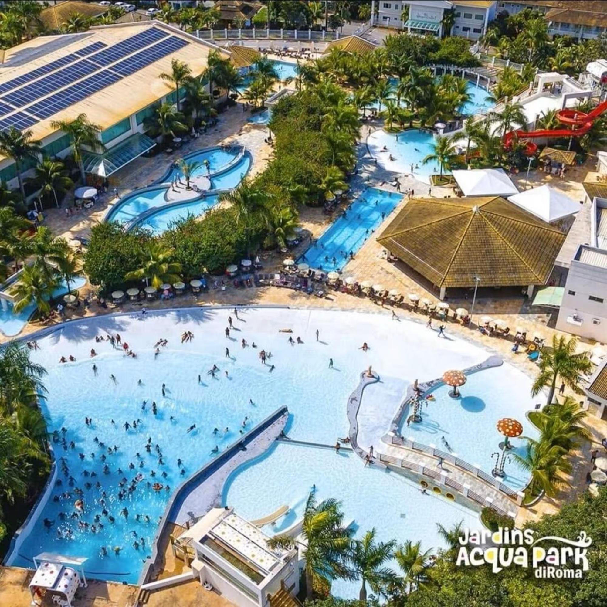 Lacqua Diroma Oficial - Diroma Acqua Park Incluido - Com Roupa De Cama E Banho Caldas Novas Exterior photo
