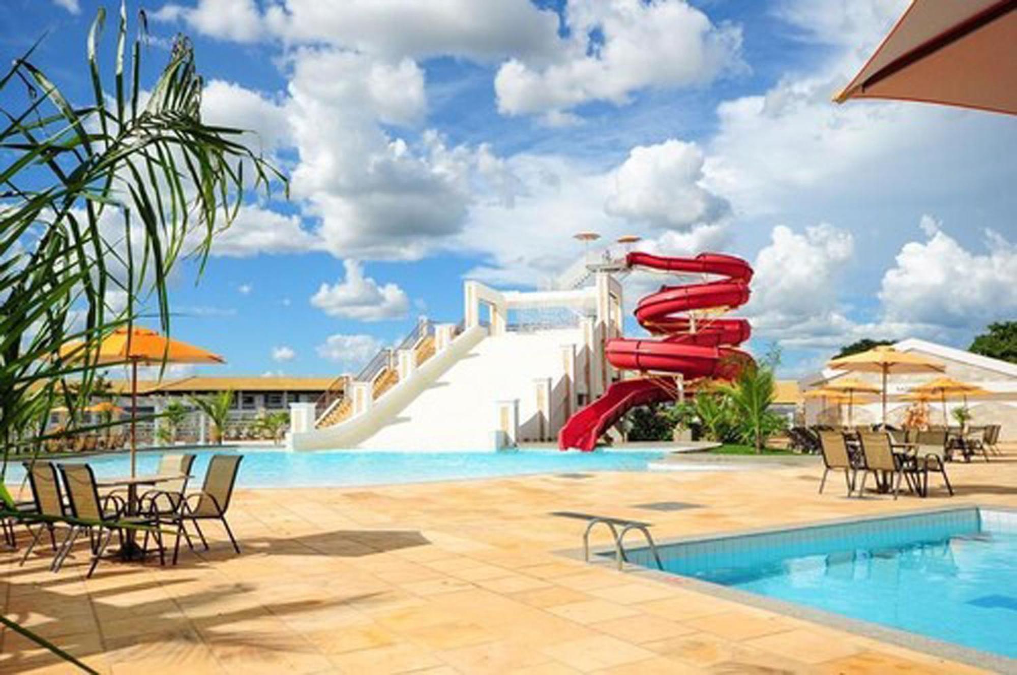 Lacqua Diroma Oficial - Diroma Acqua Park Incluido - Com Roupa De Cama E Banho Caldas Novas Exterior photo